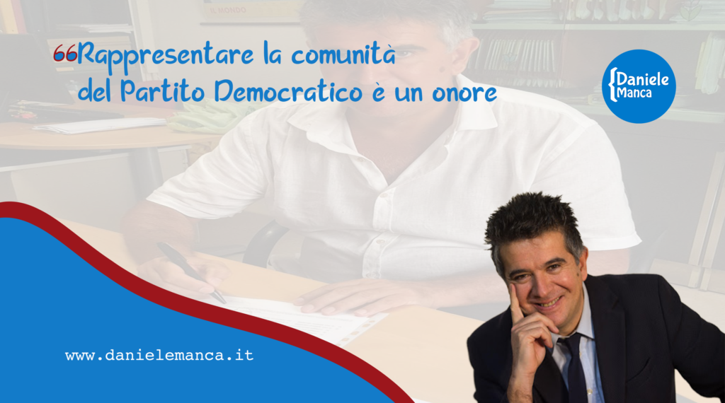 Rappresentare la comunità del Partito Democratico è un onore