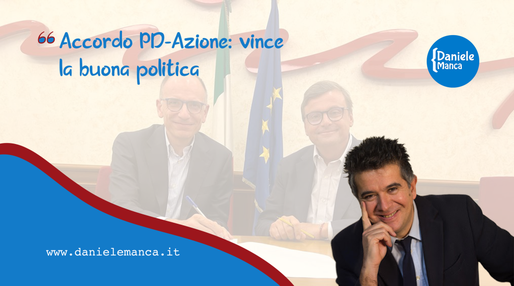 Accordo PD-Azione: vince la buona politica