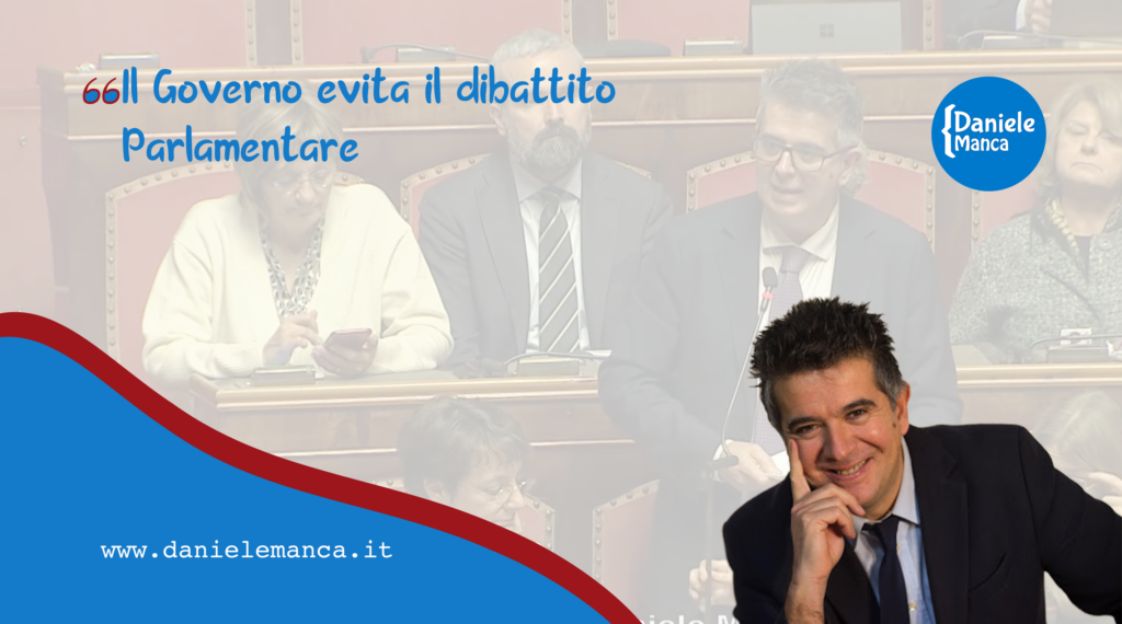 Il Governo evita il dibattito Parlamentare