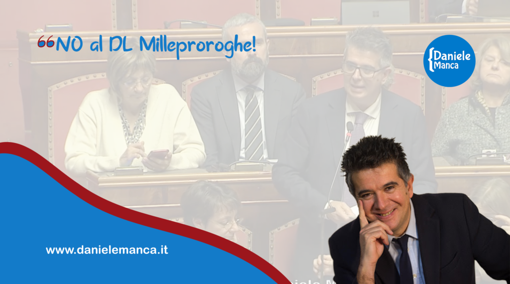 No al DL Milleproroghe